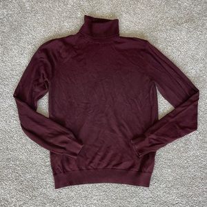 H&M Burgundy Sweater/Turtleneck